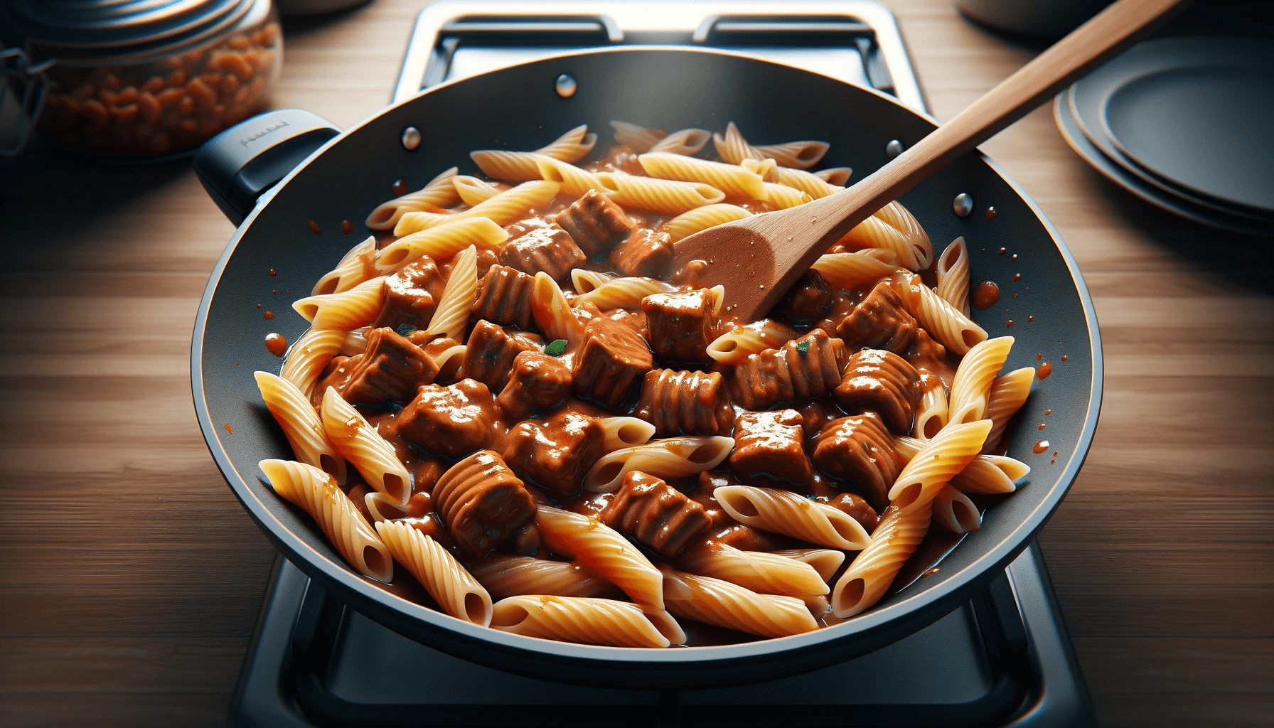 Спагетти с тушенкой – пошаговый рецепт приготовления с фото