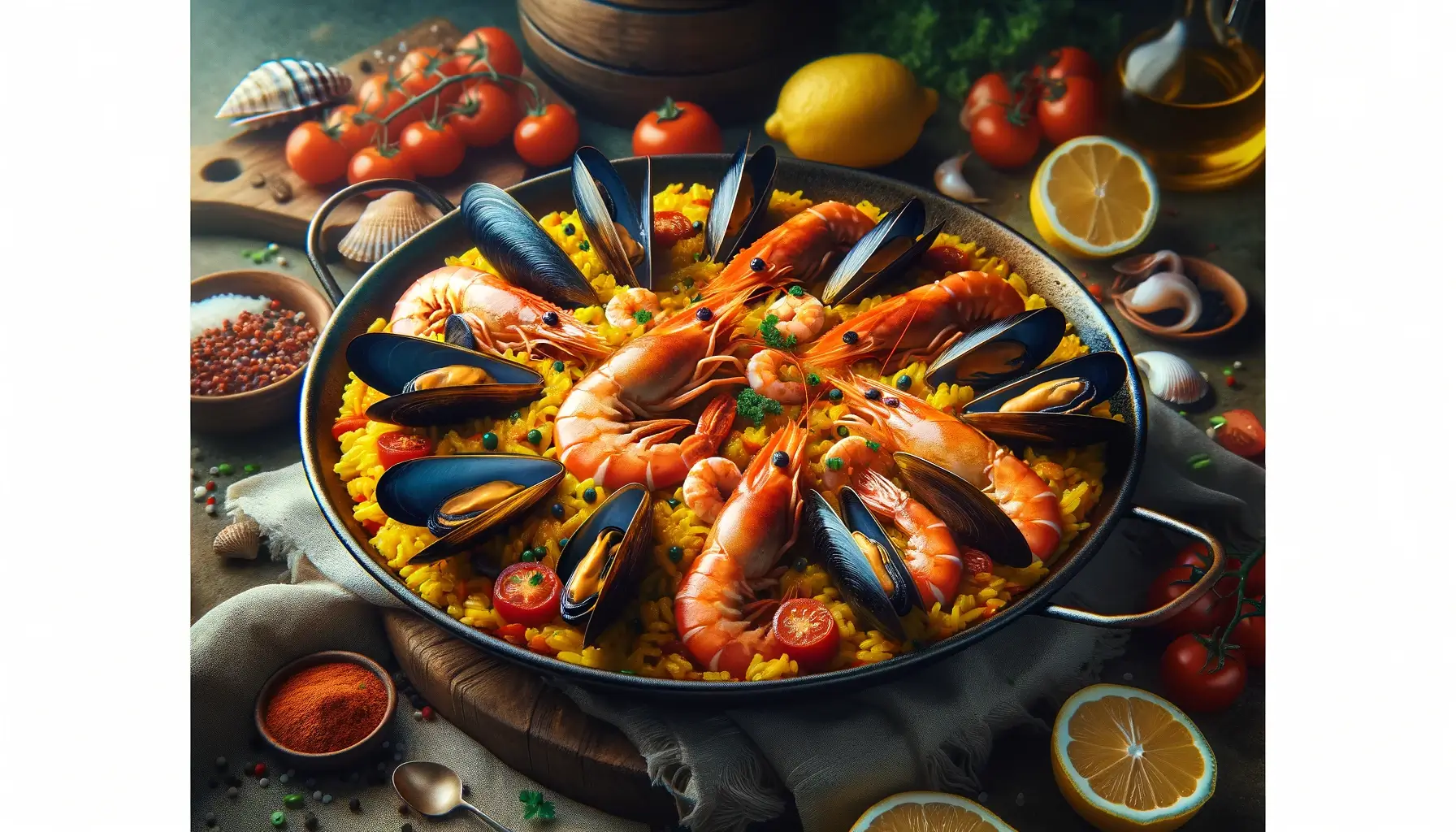 Классическая испанская паэлья с морепродуктами - Кулинарные заметки Алексея Онегина