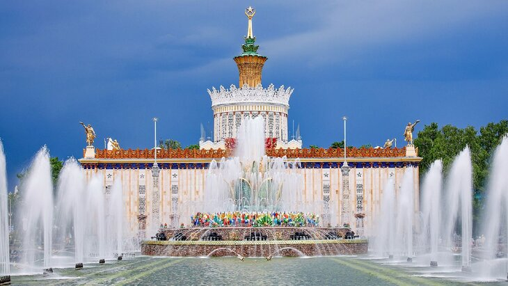 Эксперты отобрали самые красивые фонтаны Москвы