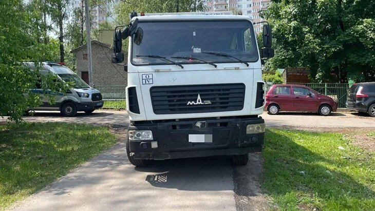 Водитель мусоровоза насмерть сбил пожилую женщину под Москвой