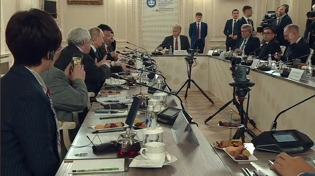 Владимир Путин встретился с руководителями международных агентств