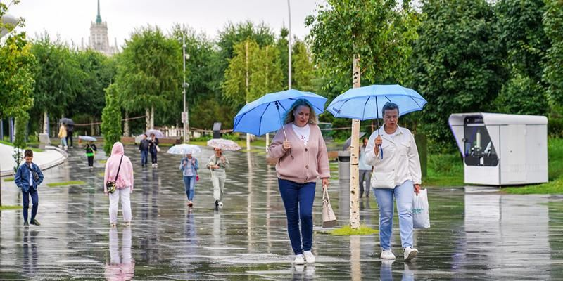 Москву накроют тропические ливни с грозой 5 августа