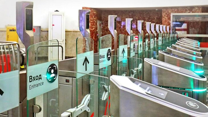 Оплата по биометрии заработала на всех турникетах Калужско-Рижской линии метро