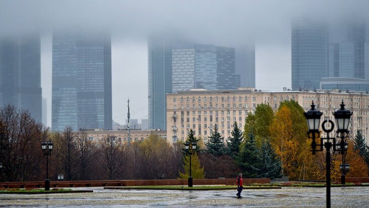 В Москве наступила глубокая осень