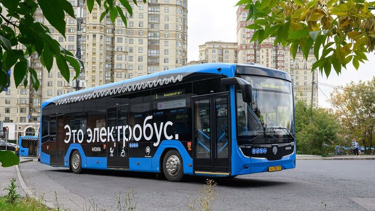 В Москве запустили новый электробусный маршрут №600к