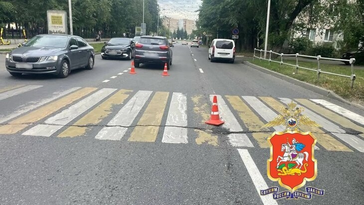 В Подмосковье женщина-водитель сбила 8-летнего мальчика на самокате