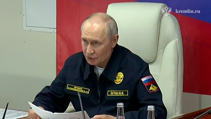 Путин: Россия зеркально ответит на любые попытки захвата торговых судов
