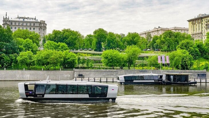 В Москве до конца года откроют три новых причала для электросудов