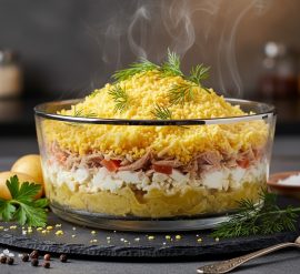 Салат Мимоза