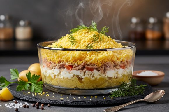 Салат Мимоза