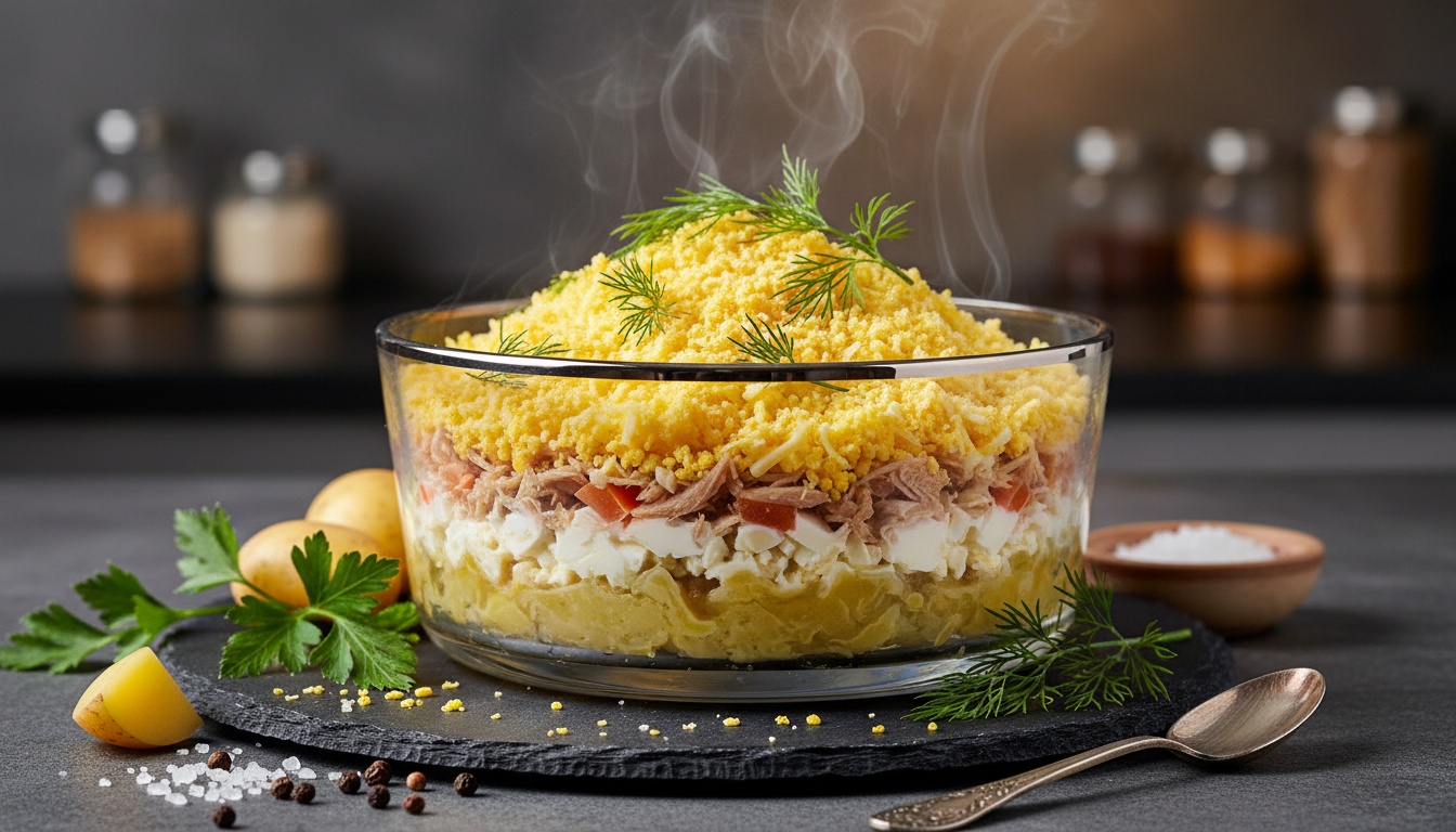 Салат Мимоза