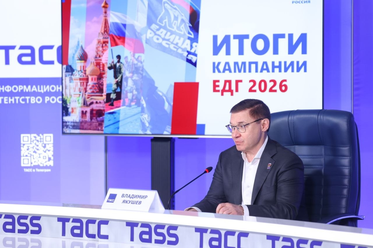 Якушев поблагодарил избирателей за голоса в поддержку «Единой России»