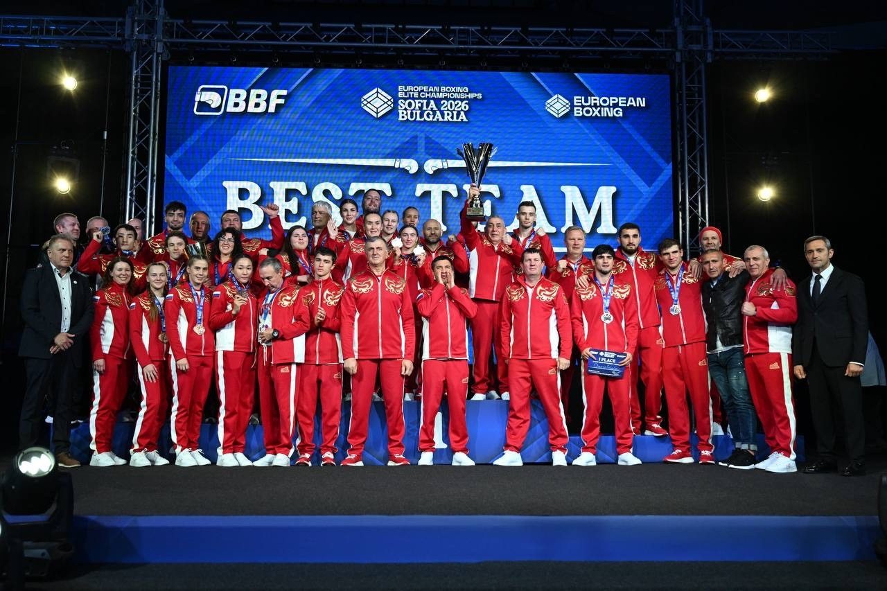 Сборная России победила в медальном зачёте чемпионата Европы по боксу